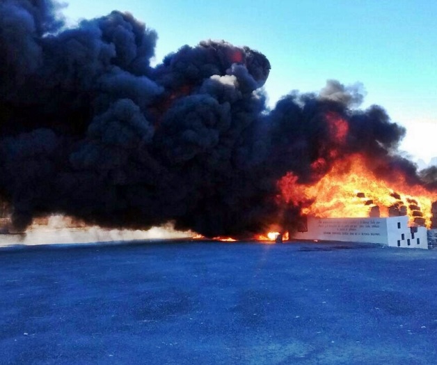 Incineran armas y drogas